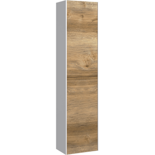 Шкаф-пенал Aqwella Mobi MOB0535W+MOB0735DB подвесной 36.5 см